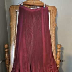 J crew pleated skirt